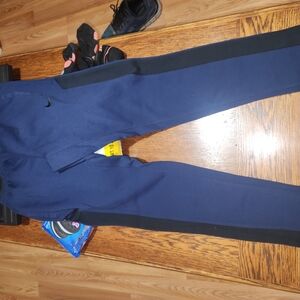 Nike Blue and Black Track Pants